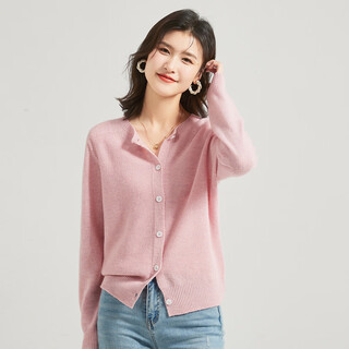 Jinju 100% sheep wool seamless knitted cardigan classic solid color coat autumn and winter raglan sleeve women's cardigan