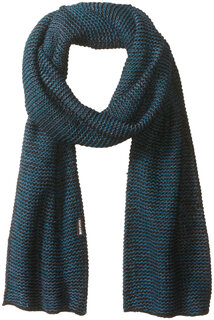 Muk luks men's basic scarf black one size