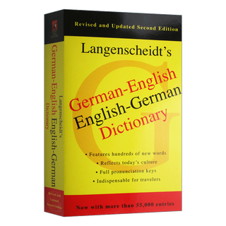 【二手书】Langenscheidt's German-English, English-German Dictionary 朗氏 德语-英语双语词典 第2版 英文原版