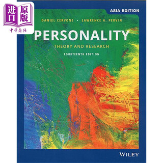 预售 个性 第14版 亚洲版 英文原版 Personality 14E Asia Edition Daniel Cervone 专业心理学 心理学 人文社科