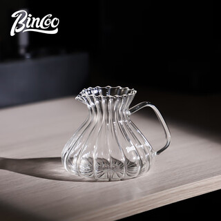 Bincoo liuying glass sharing pot hand-brewed coffee with scale v60 filter cup filter paper brewing and filtering