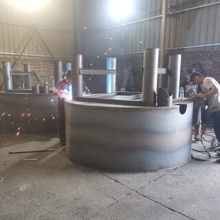 Suitable for five cubic concrete storage tank flat mouth mixer mixing arm motor control box reducer flange 7.5 kilowatt copper motor mixer