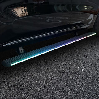Suitable for volvo xc60 xc90 side pedal modification electric pedal welcome pedal special modified decoration side colorful lights with lights_volvo