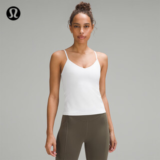 Lululemon丨align women's waist camisole a/b wicking yoga vest lw1ex9s white s /6