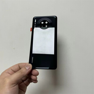 Huawei suitable for mate30 original mobile phone back cover mate30pro original glass back case battery cover mate30 original back cover seamless bright black