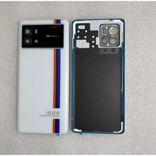 X is suitable for iqoo9 original glass back cover battery cover iqoo9pro original mobile phone back case rear screen tempered iqoo9 legendary original film back cover with frame mirror shell