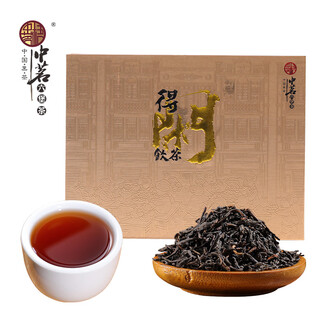 Zhongming tianfu liubao tea wuzhou guangxi special grade black tea wholesale tea factory direct supply thick mellow dehumidification high-end gift 2018 chen liubao tea special grade 210g box (