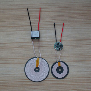Ouhuayuan 24v launch conversion efficiency wireless charging module 20mm long-distance 5v/1a wireless power supply tx-24vhs24v transmit + receive 5v
