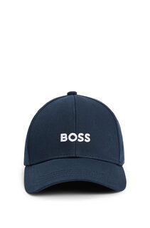 Casquette de baseball de golf réglable à bord incurvé pour hommes avec logo boss noir épicéa bleu taille unique