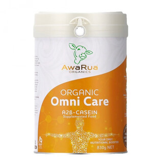 Avaru new zealand avaru organic high calcium fully empowered multi-nutrient milk powder family size orange cow canned orange cow 830g*1 can (+ cup)