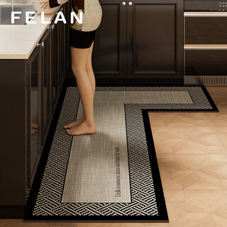 Fengliang kitchen floor mats are waterproof and oil-proof, scrubbable leather mats, kitchen-specific floor mats, water-absorbent, non-slip floor mats that are stain-resistant.
