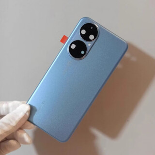 Brand original suitable for p50/pro original glass back cover p50/e original disassembled back cover battery case cover p50/50e galaxy blue original disassembled 99 new installed without