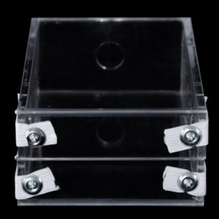 研博士加厚米砖模具防爆耐用耐磨盒真空模具ABS材质亚克力板盒子 10斤米砖模具24+8*27.5cm（亚克力材质）