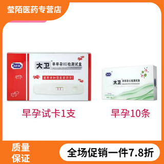 Universal pregnancy test stick, early pregnancy card, pregnancy test paper, high-precision female pregnancy test card, 1 pregnancy test card + 10 test strips, dropper + urine cup