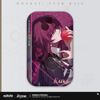 Mihoyo mihoyo/honkai star dome railway tinplate badge brooch guan gu fangzi game peripheral gift kafka mihoyo genuine