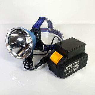 The headlight is suitable for lithium battery a3 model head-mounted emergency light yellow light spotlight long beam usb dayi a6 a7 model please contact customer service for customization