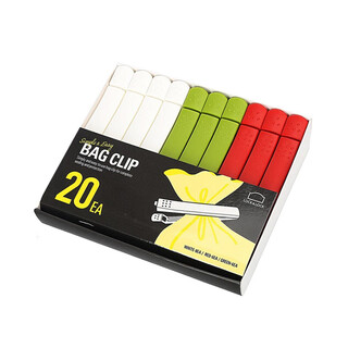 Lock & lock bag sealing clip sealing clip snack bag moisture-proof clip tea bag sealer sealing clip 20 pack