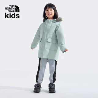 The north face children's down jacket waterproof and warm outdoor 24 years | 8b2a 1oc/light pine 120 120/60 down filling approximately 64g