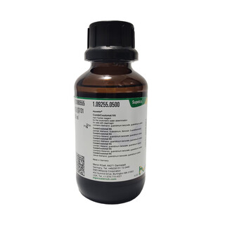 Merck coulometric method karl fischer reagent 1.09255.0500 karl fischer anolyte 1.09257.0500 coulometric method 1.09255.0500 (old article number)