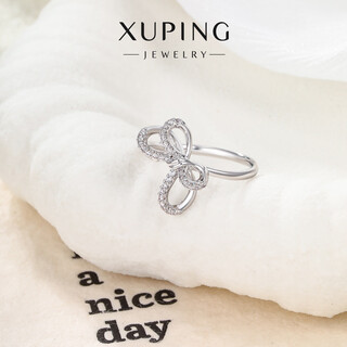 Xuping xuping jewelry alloy fashionable temperament elegant versatile bow ring gift jewelry x001188423 #7k