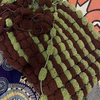 The shopkeeper in charge of blanket weaving diy blanket ball thread hand knitted gift sofa cushion thick wool ball material package for gift can knit 50*50cm4 ball*recommended cushion/baby blanket