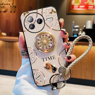 Beautiful shell case redmi k80 mobile phone case for women xiaomi redmi k80 pro high-end redmik80 all-inclusive anti-fall protective case new high-end lens silicone rhinestone with bracket lanyard redmi k80 pro rose gold
