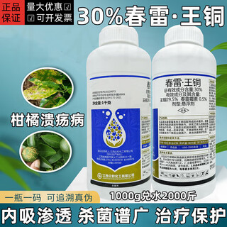 30% chun lei king copper pesticide kasugamycin king copper ulcer systemic penetration protection eradication fungicide 1000g