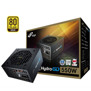 Fsp blue storm ii generation gt500 rated 500w/550w/400w power supply white brand desktop host power supply a fsp hydro gd550 rated 550w gold