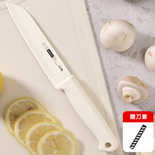 派莱斯水果刀家用婴幼儿辅食刀具宝宝专用厨房刀具组合套装 北欧白水果刀