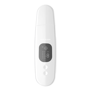 Royal bubi rb ultrasonic facial cleanser facial peeling machine to wash face, pore cleansing and beauty instrument shovel to beautify and suction blackheads 22 new ivory white (trilogy of exporting liquids)