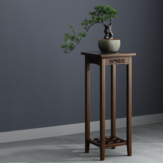 Anya flower rack balcony floor-standing flower rack indoor living room decoration rack bamboo multi-layer succulent flower pot rack 2