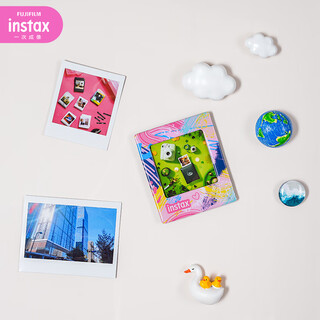 Instax fuji instax square refrigerator magnet flower painting