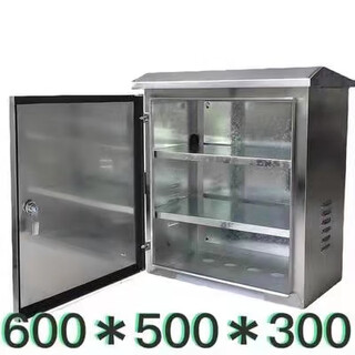 Aoyanlai outdoor stainless steel distribution box network cabinet 6u9u24u42u monitoring equipment box outdoor 600*500*300