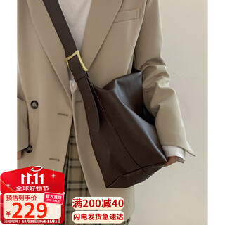 Yuyula bag women's leather cross-body tote bag large capacity casual large bag birthday gift light luxury gift to girlfriend and wife