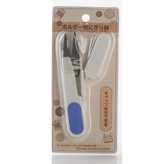 SP SAUCE SP SAUCE日本进口家用线头U型小剪刀安全剪纸十字绣纱剪工具剪纱线缝纫