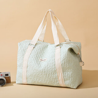 Tuke maternity bag storage bag large capacity portable luggage bag business travel boarding bag fitness sports bag travel bag matcha green