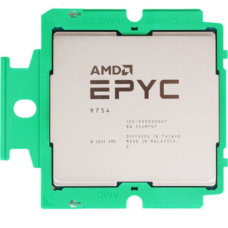 艾基希  AMD EPYC 四代五代 9004 9005系列 SP5 6096 CPU服务器处理器  9124(16核32线程3.0G)