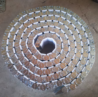 Oimg tank chain + installation + connector 4000mm delivery time 10 days