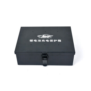 Lithium battery explosion-proof box, remote control model car and ship model, lithium battery, nickel-metal hydride battery charging, fire-proof and explosion-proof box, safe storage and protection box myfs medium explosion-proof box