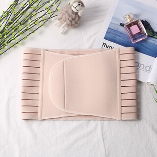 Medical breathable belly belt postpartum and postoperative belly belt women's waist corset postpartum belly belt breathable summer thin (breathable strip) skin 1 strip xxl (130-160jin jin equals 0.5kg)