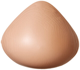 Amoena lightweight breast implant for women, silicone breast pad, full cup comfort model tawny 9