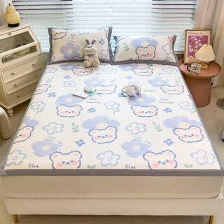 Customized three-piece mat set for summer 2024 new summer student dormitory single air-conditioned soft mat baby available full of energy single mat 0.9m bed