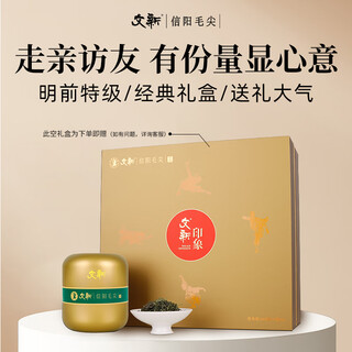 Wenxin green tea 2025 new tea wenxin impression xinyang maojian special grade 300g mingqian gift box tea