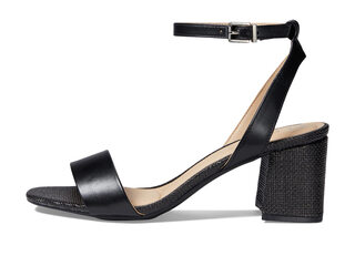 Cl by laundry women's beauties high heel sandals smooth black 8