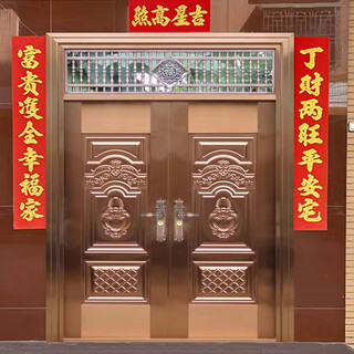 JRB家瑞堡304不锈钢门别墅大门双开门防盗门家用进户门入户门农村自建房门 双开门款式1