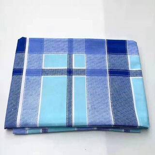 Yingzhu'er green check student school dormitory bed dan single piece bunk sheet bed dan does not ball and does not fade green check sheets 1.5 meters by 2.3 meters