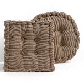 Yingzhu'er seat cushion thickened chair chair cushion soft butt cushion buttocks four seasons office sedentary soft cushion student classroom thick seat cushion moyanka 45*45cm round thick about 9 miles