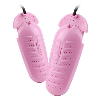 Toddler shoe dryer, deodorizing and sterilizing household multifunctional shoe dryer, shoe warmer for children 1-6 years old, pink