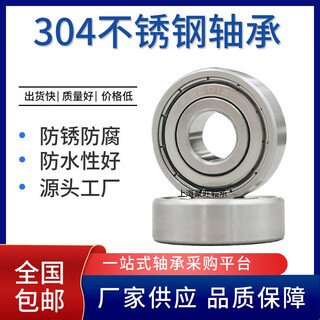 Stainless steel bearing s16001 16002 16003 16004 16005 16006 160 304 s16007zz all 304 others