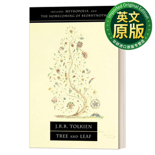 Tolkien's works collection, original english version, the lord of the rings, the hobbit, the lord of the rings, middle-earth, prose stories, imported fantasy original novels, english version, j. r. r. tolkien, trees and leaves